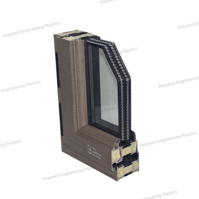 Aluminium Triple Galzed Tilt Turn Side Hung Window for Bedroom to Insulate Sound Heat Insulation Profile