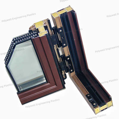 High Quality Color Structure Size Push-Pull Aluminum System Windows for Heat Insulation